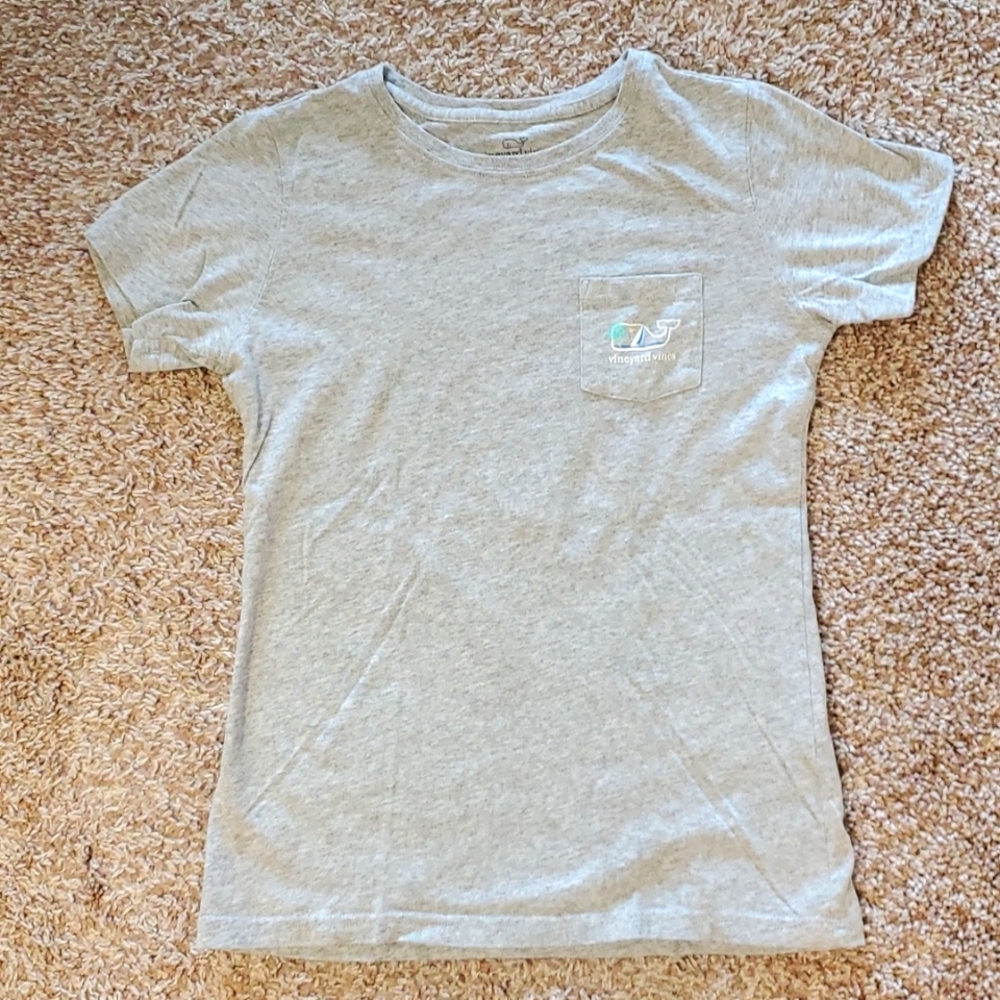 Grey Vinyard Vines shirt, size XXS, $10